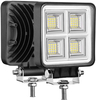 4-Zoll-Quadrat-LED-Flutstrahl-Arbeitsscheinwerfer