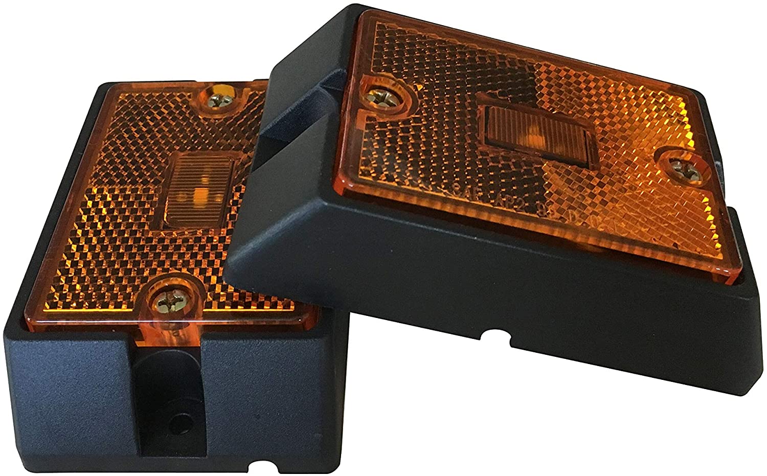 Kotflügel -Strebe -LED -Seitenmarker Bernsteinlicht für Anhänger