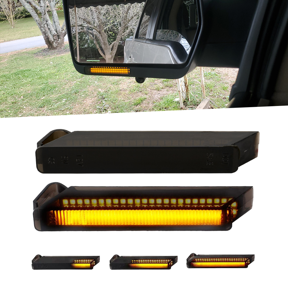 LED -Blinker Rückfahrspiegelmarker Licht kompatibel mit Ford Raptor Expedition Lincoln
