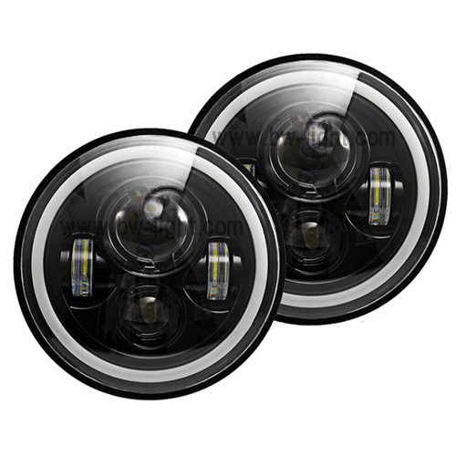 7 Zoll rund Jeep Wrangler LED -Arbeitslicht 