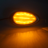 6" Gelber Blinker LED-Seitenmarkierungsleuchte