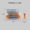 24 V Amber Semi Truck Cargo Anhänger Van LED Multi -Funktionsmarker Leuchten
