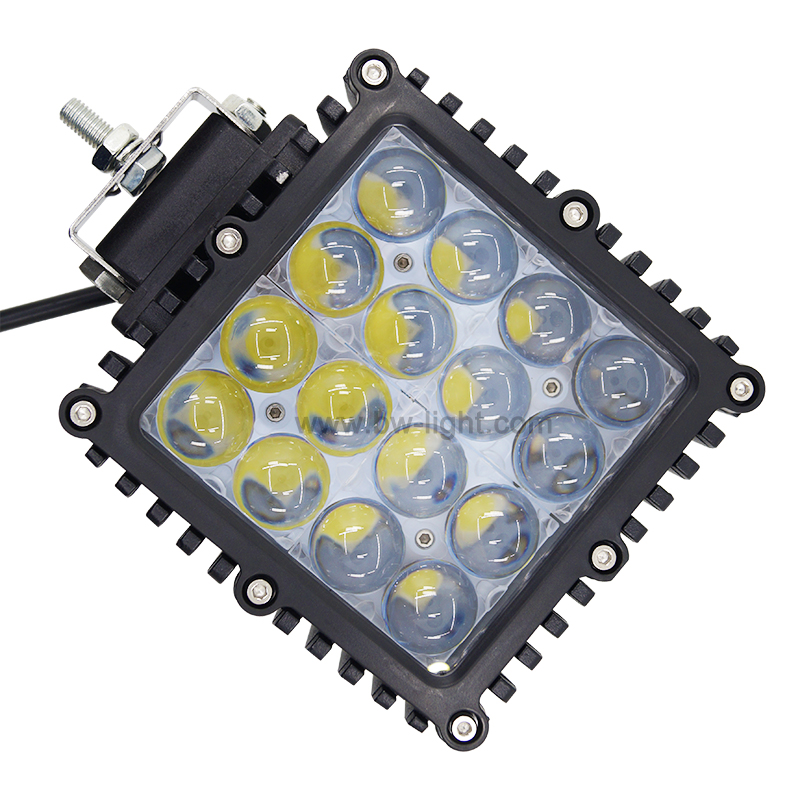 Quadratische Cree-Chip-LED-Arbeitsscheinwerfer für LKW