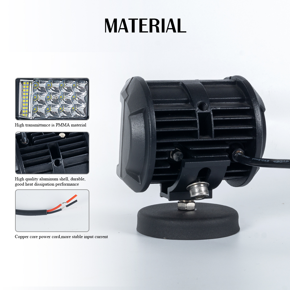 Gelb 63W Offroad LED Driving Light Bar 