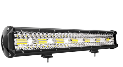 420 W 20-Zoll-Dreireihige Flutpunkt-LED-Arbeitsbalkenleuchten