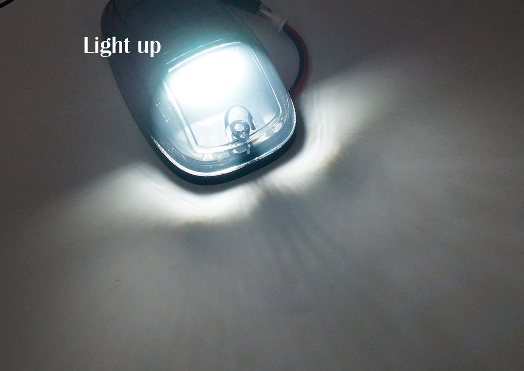 LED -Scheinwerferdach leichte Kabine Top Dach weiße Warnmarker Licht Licht