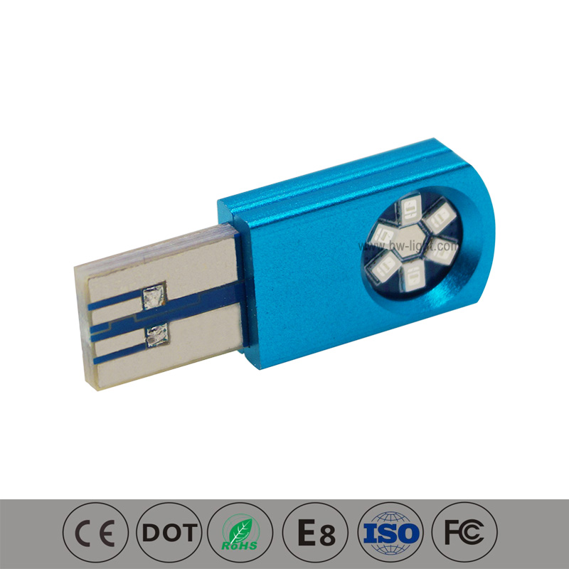 Blaue 12V 194 Led Autoinnenraumbirne