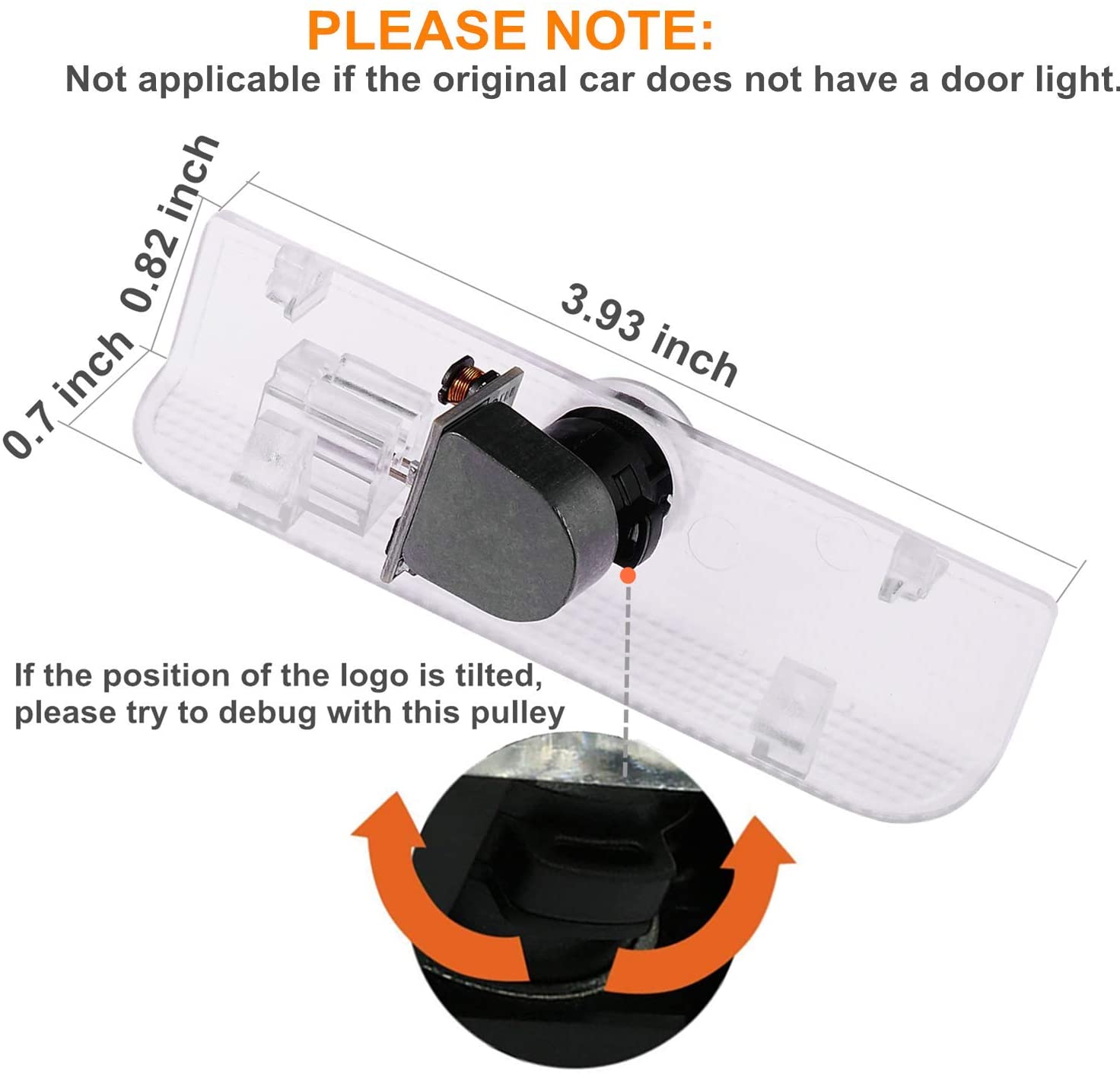 Autotürlichter Projektor Schatten Geisterlichter Begrüßung Emblem Lampe für Nissan Altima/Armada