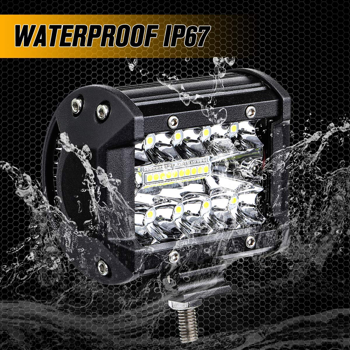 60W 4inch Spot Flood Combo LED Arbeitslichtleiste