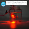 3 Zoll rotes H-Form-LED-Seitenmarker Licht