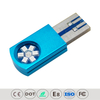 Blaue USB-LED-Keil-Kennzeichenlampe für Auto